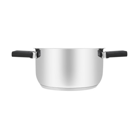 Resto Kitchenware Anser 2,5 l Okrągły Czarny, Stal nierdzewna