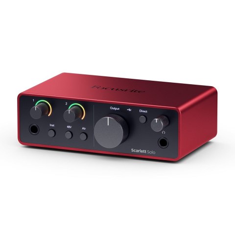 Focusrite Scarlett Solo - 2-kanałowy interfejs Focusrite Scarlett Solo - 2-kanałowy interfejs