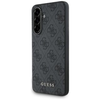 Guess 4G Metal Gold Logo - Etui do Samsung Galaxy A36 5G (czarny)