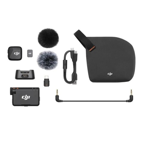 System mikrofonów bezprzewodowych DJI Mic Mini (1 TX + 1 RX) System mikrofonów bezprzewodowych DJI Mic Mini (1 TX + 1 RX)