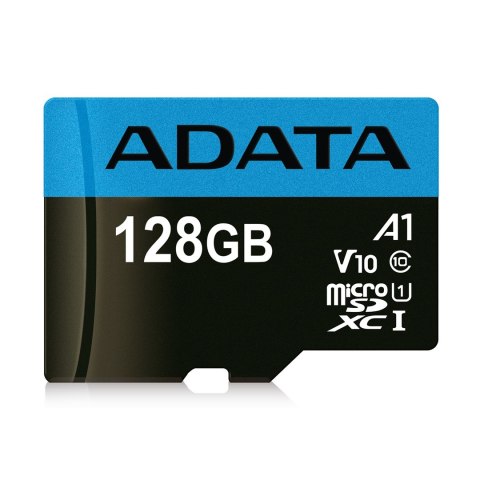 Karta pamięci z adapterem ADATA Premier AUSDX128GUICL10A1-RA1 (128GB; Class 10; + adapter) Karta pamięci z adapterem ADATA Premier AUSDX128GUICL10A1-RA1 (128GB; Class 10; + adapter)