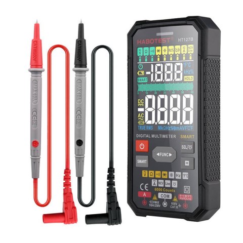 Cyfrowy multimetr uniwersalny Habotest HT127B Cyfrowy multimetr uniwersalny Habotest HT127B