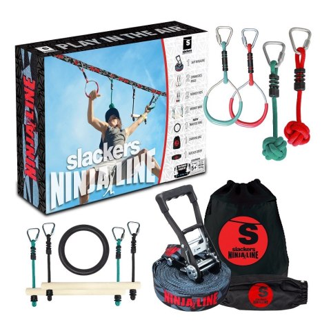 Zestaw Wspinaczkowy SLACKERS NinjaLine Intro Kit Zestaw Wspinaczkowy SLACKERS NinjaLine Intro Kit