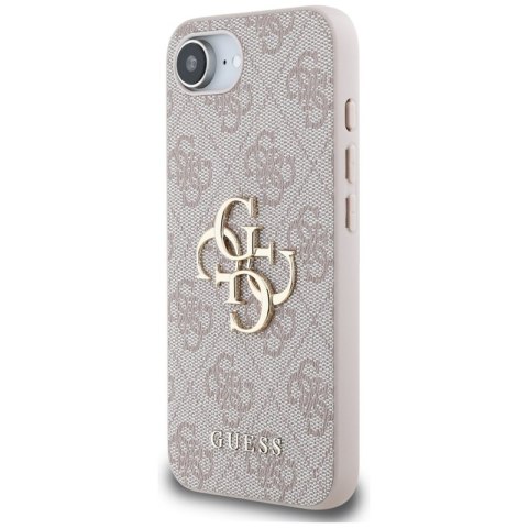 Guess 4G Big Logo - Etui do iPhone 16e (różowy)