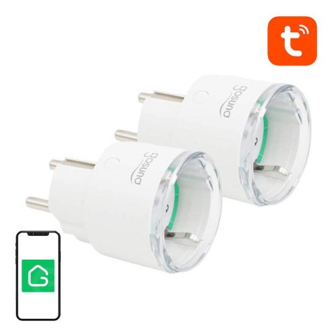 Inteligentne gniazdko WiFi Gosund SP111 3680W 16A, Tuya 2-pak Inteligentne gniazdko WiFi Gosund SP111 3680W 16A, Tuya 2-pak