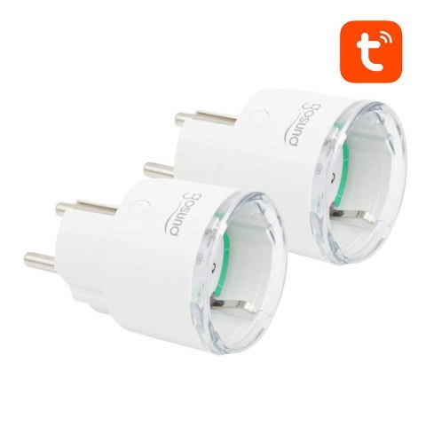 Inteligentne gniazdko WiFi Gosund SP111 3680W 16A, Tuya 2-pak Inteligentne gniazdko WiFi Gosund SP111 3680W 16A, Tuya 2-pak