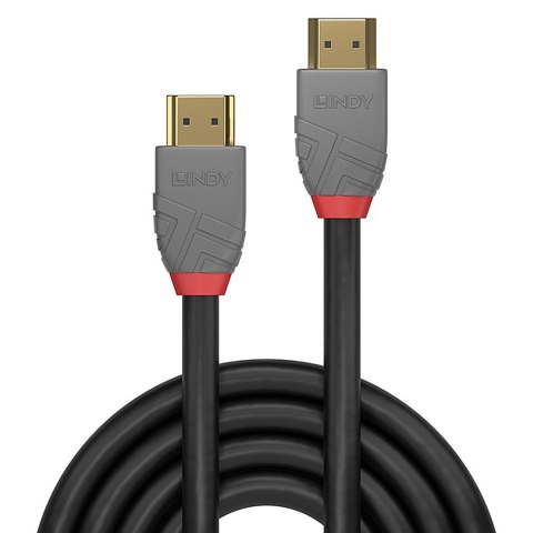Lindy 36965 kabel HDMI 5 m HDMI Typu A (Standard) Czarny, Szary Lindy 36965 kabel HDMI 5 m HDMI Typu A (Standard) Czarny, Szary