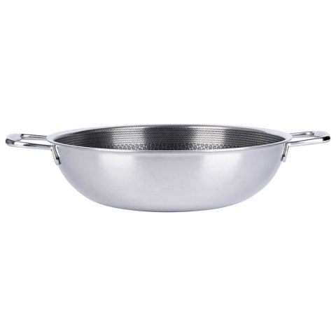 Patelnia stalowa wok nieprzywierający premium COOKCELL HYBRYD 28 cm Patelnia stalowa wok nieprzywierający premium COOKCELL HYBRYD 28 cm