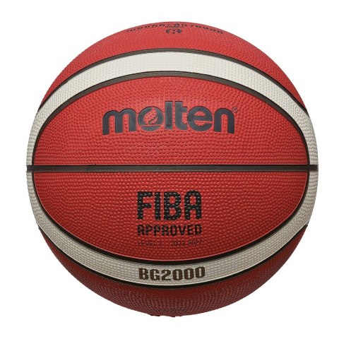Piłka do koszykówki Molten B6G2000 FIBA rozmiar 6 Piłka do koszykówki Molten B6G2000 FIBA rozmiar 6