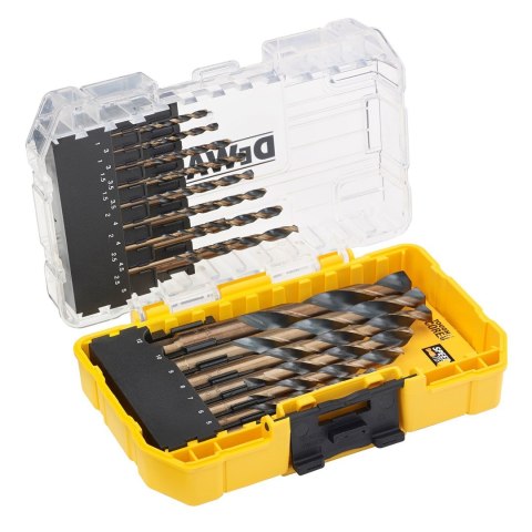 Zestaw wierteł do metalu DeWalt DT70729-QZ HSS-G - 23 szt. Zestaw wierteł do metalu DeWalt DT70729-QZ HSS-G - 23 szt.