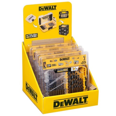 Zestaw wierteł do metalu DeWalt DT70729-QZ HSS-G - 23 szt. Zestaw wierteł do metalu DeWalt DT70729-QZ HSS-G - 23 szt.