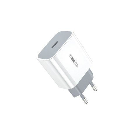 WEKOME WP-U55 Maxspeed - Ładowarka sieciowa USB-C Power Delivery Fast Charger 20W (Biały) WEKOME WP-U55 Maxspeed - Ładowarka sieciowa USB-C Power Delivery Fast Charger 20W (Biały)