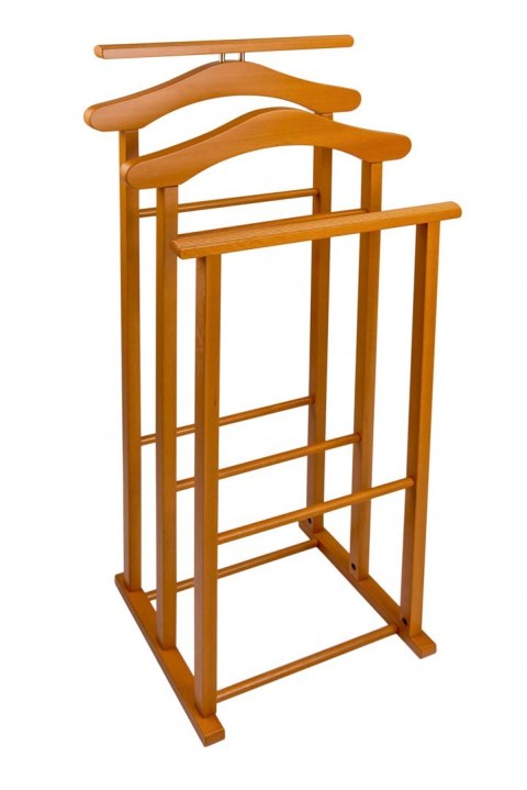 ARREDAMENTI MAXI Stojak na koszule i garnitur - 102 x 35 cm, Brązowy ARREDAMENTI MAXI Stojak na koszule i garnitur - 102 x 35 cm, Brązowy