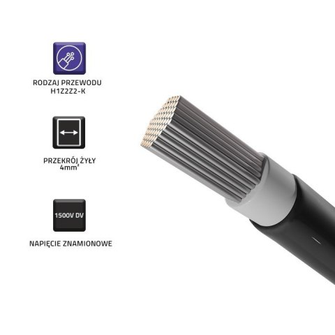 QOLTEC KABEL SOLARNY FOTOWOLTAICZNY | 4MM2 | 100M | CZARNY QOLTEC KABEL SOLARNY FOTOWOLTAICZNY | 4MM2 | 100M | CZARNY