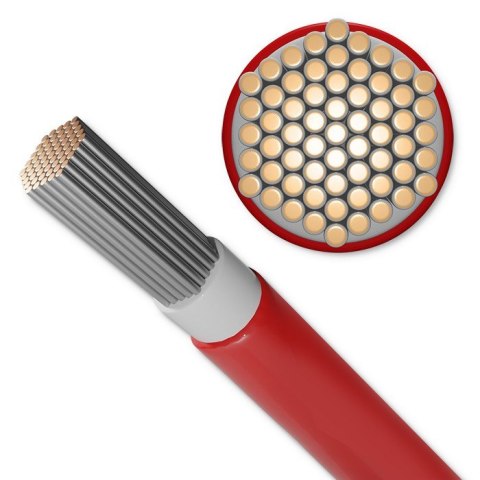 QOLTEC KABEL SOLARNY FOTOWOLTAICZNY | 4MM2 | 100M | CZERWONY QOLTEC KABEL SOLARNY FOTOWOLTAICZNY | 4MM2 | 100M | CZERWONY