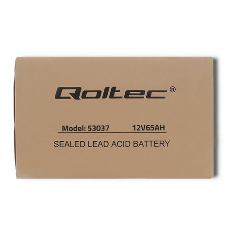 Akumulator bezobsługowy Qoltec 53037 Akumulator bezobsługowy Qoltec 53037