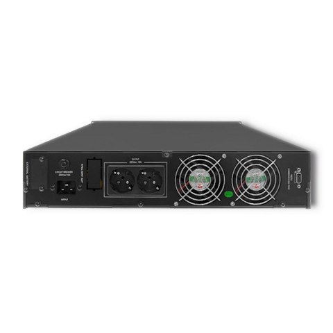 QOLTEC ZASILACZ AWARYJNY UPS RACK | 2KVA | 1600W | LCD QOLTEC ZASILACZ AWARYJNY UPS RACK | 2KVA | 1600W | LCD