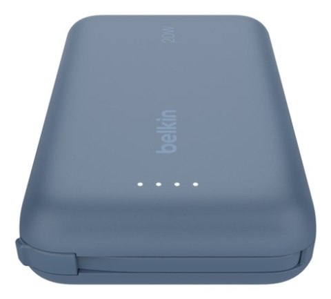 BELKIN POWERBANK 10 000 MAH, 20W, KABEL USB-C, BLUE BELKIN POWERBANK 10 000 MAH, 20W, KABEL USB-C, BLUE