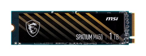 Dysk SSD MSI SPATIUM M450 PCIe 4.0 NVMe M.2 1TB V1 Dysk SSD MSI SPATIUM M450 PCIe 4.0 NVMe M.2 1TB V1