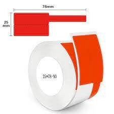 Etykiety termiczne Niimbot R25*78-90 Czerwone Etykiety termiczne Niimbot R25*78-90 Czerwone