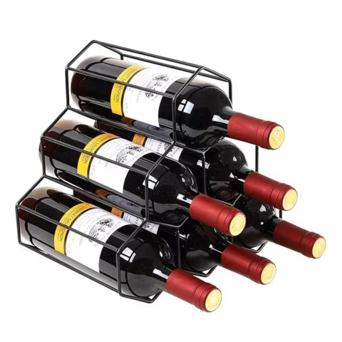 PÓŁKA STOJAK NA WINO 6 BUTELEK 3417 LOFT PÓŁKA STOJAK NA WINO 6 BUTELEK 3417 LOFT