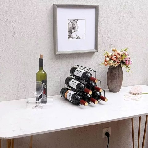 PÓŁKA STOJAK NA WINO 6 BUTELEK 3417 LOFT PÓŁKA STOJAK NA WINO 6 BUTELEK 3417 LOFT