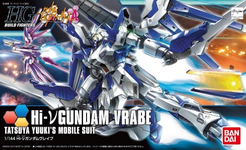 Figurka kolekcjonerska BANDAI HGBF 1/144 Hi-NU GUNDAM VRABE Figurka kolekcjonerska BANDAI HGBF 1/144 Hi-NU GUNDAM VRABE