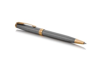 Długopis Parker Sonnet Chiselled Silver GT