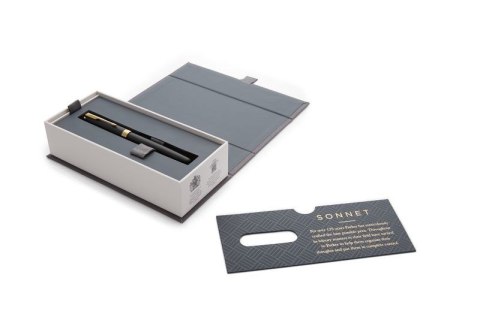 Pióro kulkowe Parker Sonnet Matte Black GT Pióro kulkowe Parker Sonnet Matte Black GT