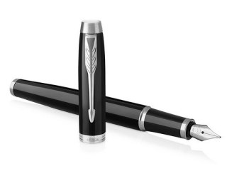 Pióro wieczne PARKER IM Lacquer Juodas M Blue