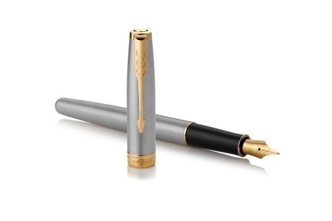 Pióro wieczne Parker Sonnet Stainless Steel GT (F) Pióro wieczne Parker Sonnet Stainless Steel GT (F)