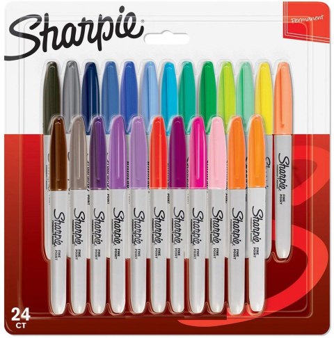 Sharpie 2065405 marker 24 szt. Cienka /Kulowa końcówka Wielobarwny Sharpie 2065405 marker 24 szt. Cienka /Kulowa końcówka Wielobarwny
