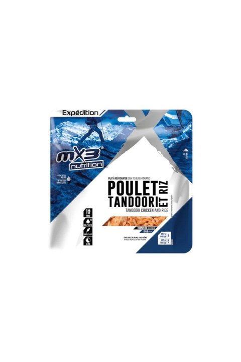 Danie (817) kurczak tandoori z ryżem 210g MX3 Danie (817) kurczak tandoori z ryżem 210g MX3