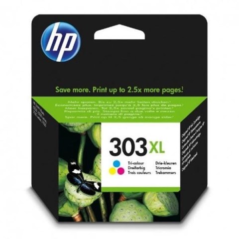 ORIGINAL HP 303XL HIGH YIELD/TRI-COLOR INK CARTRIDGE ORIGINAL HP 303XL HIGH YIELD/TRI-COLOR INK CARTRIDGE