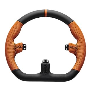 Asetek SimSports GT - obręcz - zamknięte D, czarno-pomarańczowa