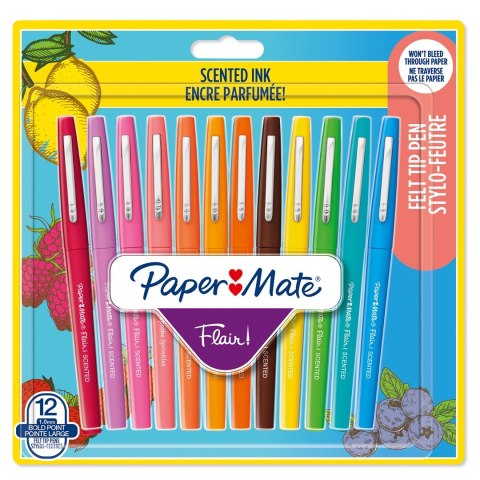 Długopisy Paper Mate Flair Scented M 12 bl. Długopisy Paper Mate Flair Scented M 12 bl.