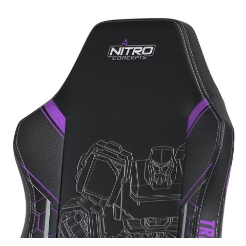 Nitro Concepts X1000 Transformers Decepticons Edition - fotel gamingowy Nitro Concepts X1000 Transformers Decepticons Edition - fotel gamingowy