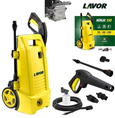 Myjka LAVOR NINJA 150/2100W/150BAR Myjka LAVOR NINJA 150/2100W/150BAR