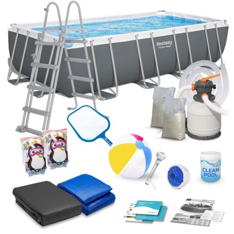 Basen ogrodowy stelażowy 549x274x122cm 17w1 Bestway 56466N Basen ogrodowy stelażowy 549x274x122cm 17w1 Bestway 56466N