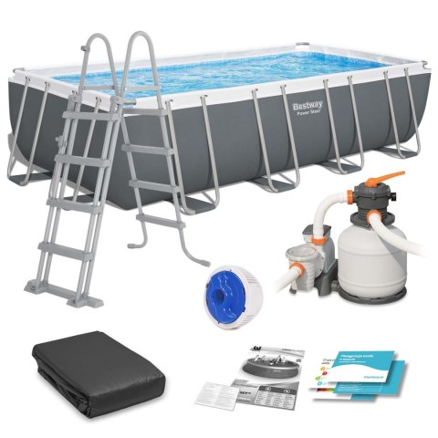 Basen stelażowy ogrodowy 549 x 274 x 122 cm 12w1 Bestway 56466N Basen stelażowy ogrodowy 549 x 274 x 122 cm 12w1 Bestway 56466N