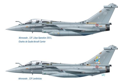 Model plastikowy Rafale M Operations Exterieures