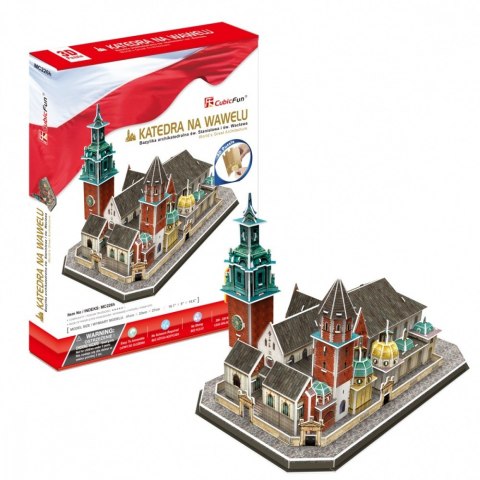 Puzzle 3D Katedra na Wawelu 101 elementów Puzzle 3D Katedra na Wawelu 101 elementów