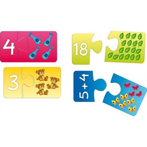 Układanka puzzlowa Cyferki Układanka puzzlowa Cyferki