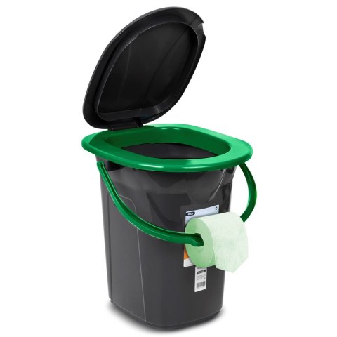 GREENBLUE TOALETA TURYSTYCZNA, CZARNO-ZIELONA GB320BG GREENBLUE TOALETA TURYSTYCZNA, CZARNO-ZIELONA GB320BG