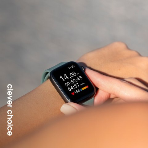 Crong Liquid - Pasek do Apple Watch 38/40/41/42mm (szałwiowy) Crong Liquid - Pasek do Apple Watch 38/40/41/42mm (szałwiowy)