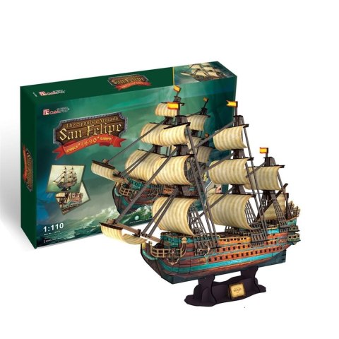 Puzzle 3D Żaglowiec San Felipe XL Puzzle 3D Żaglowiec San Felipe XL