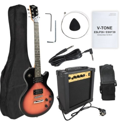 Gitara elektryczna V-TONE ESLP39 SB 4/4 Les Paul Gitara elektryczna V-TONE ESLP39 SB 4/4 Les Paul