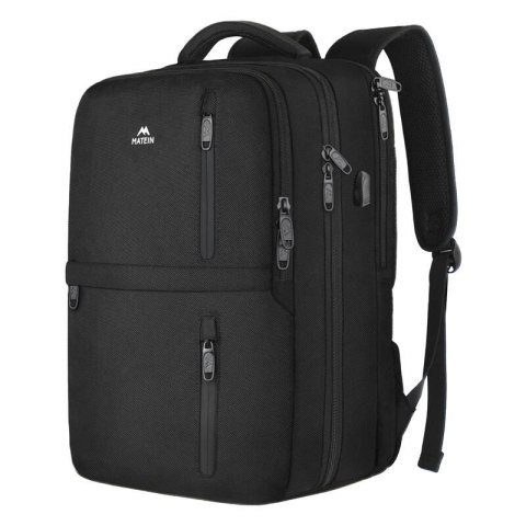 Plecak podróżny na laptopa 17'' Matein 1197 Czarny USB Plecak podróżny na laptopa 17'' Matein 1197 Czarny USB