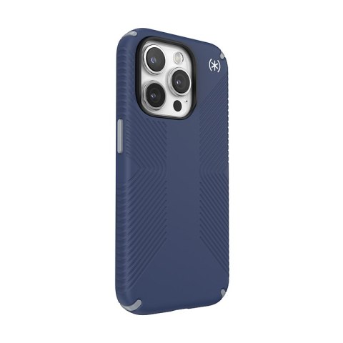 Speck Presidio2 Grip - Etui iPhone 15 Pro (Coastal Blue / Dust Grey / White)