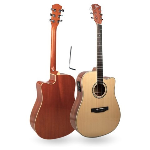 V-TONE VEAG1 CE NT gitara elektroakustyczna 4/4 drewniana V-TONE VEAG1 CE NT gitara elektroakustyczna 4/4 drewniana